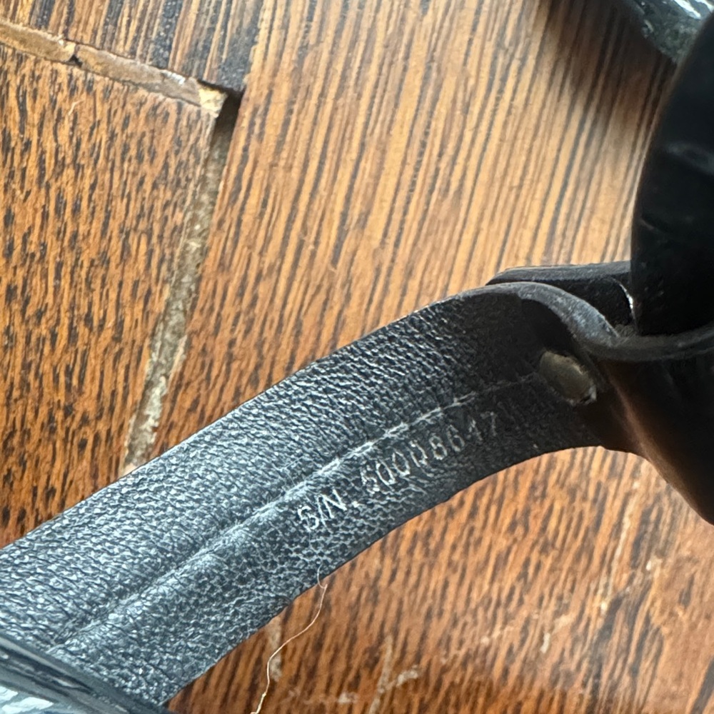 Tory Burch Black Logo Sandals - Picture 4 of 10